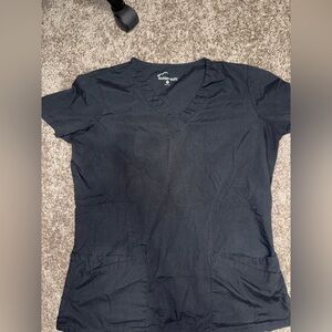 Black Scrub Top